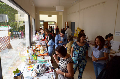 exhibicion de los productos resultantes