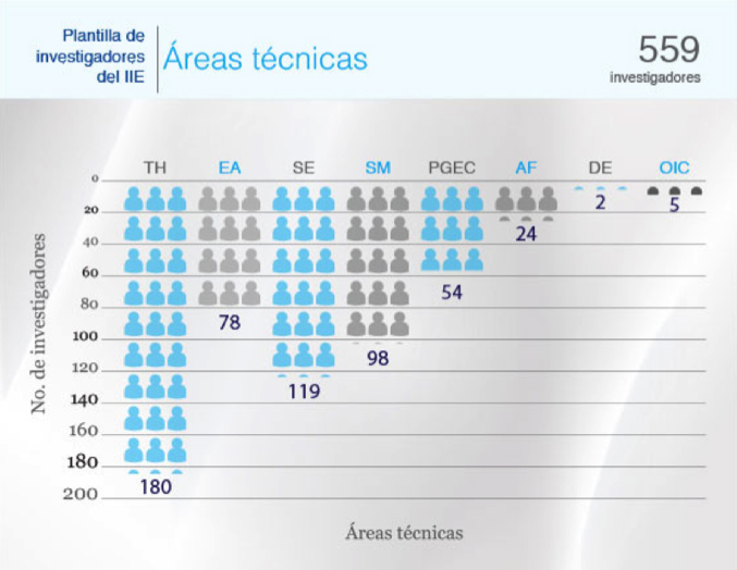 IIE areas tecnicas