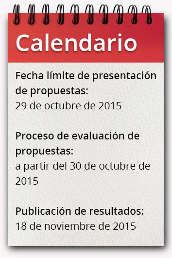 calendario apoyo y financiamiento