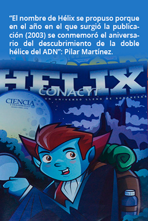 helix recuadro nombre