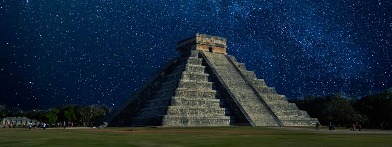 banner chichen itza estrellas