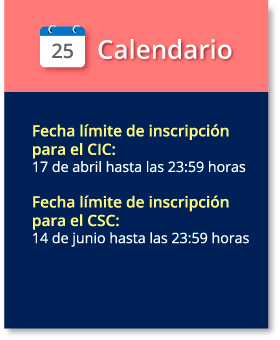 calendario CIC CSC